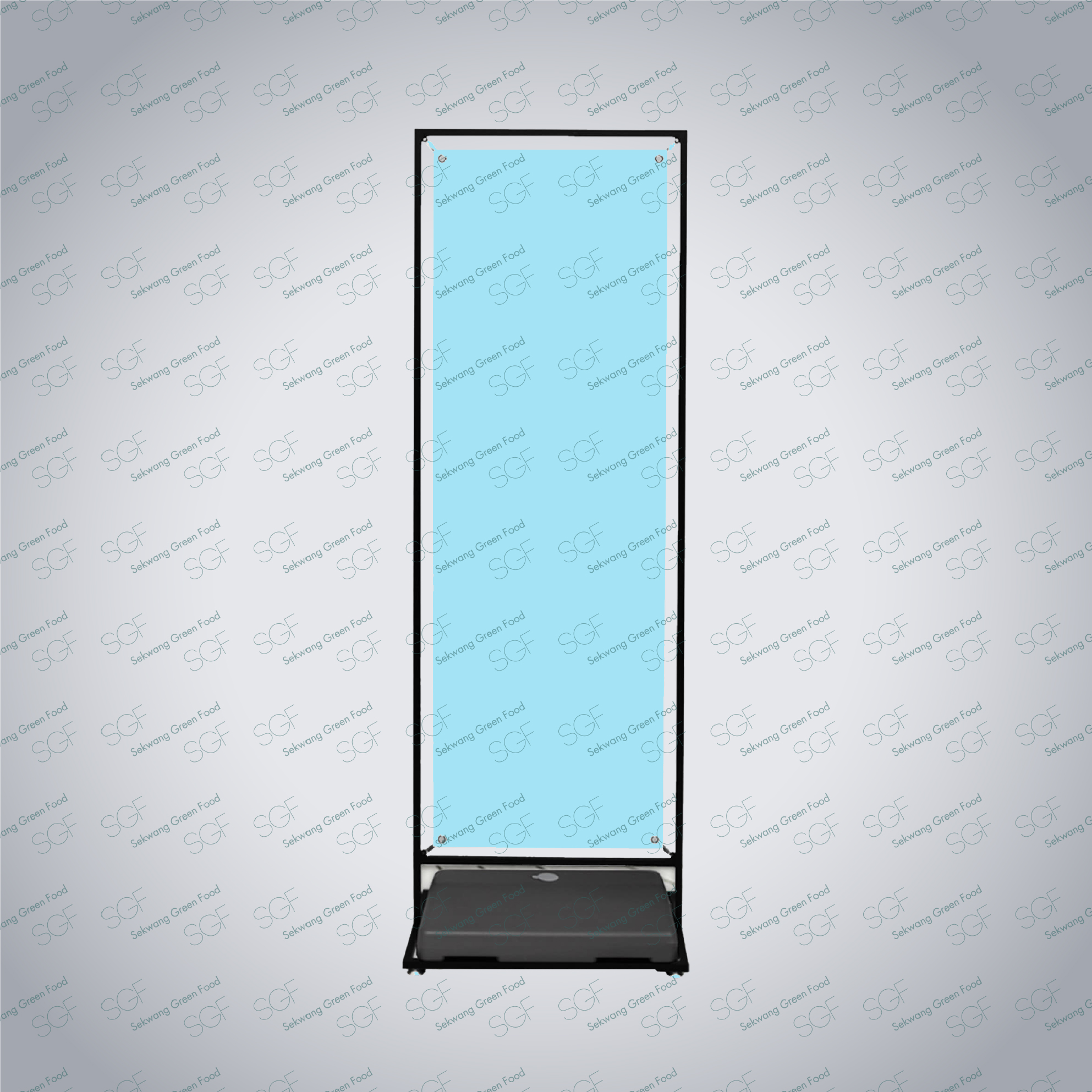 철제 배너 거치대